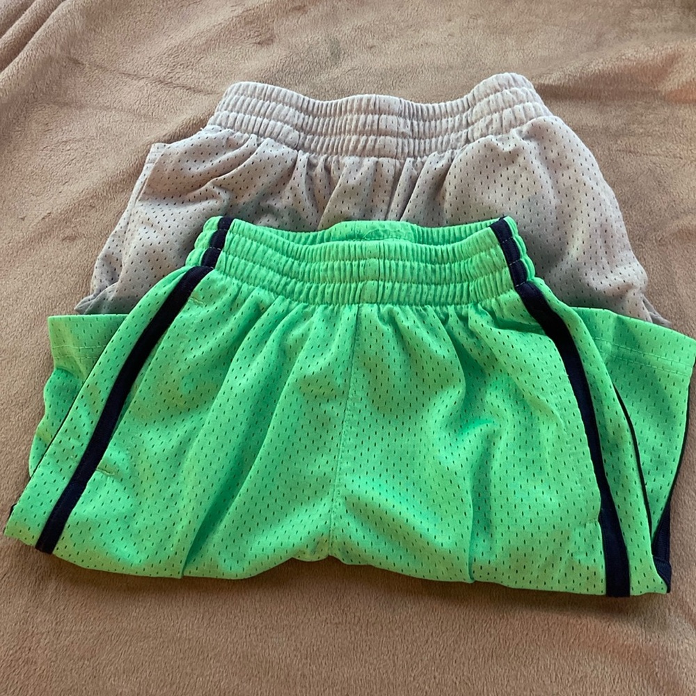 Boy’s Basketball Shorts Lot of 2 Champion and Athletic Works Size 4
